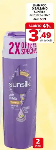 Iperal Sunsilk Liscio Perfetto Shampoo offerta