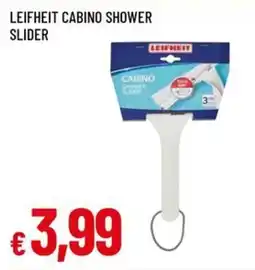 A&O LEIFHEIT CABINO SHOWER SLIDER offerta