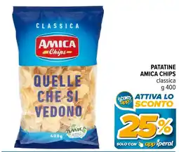 Iperal Patatine amica chips classica offerta