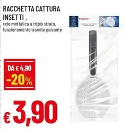 A&O Racchetta cattura insetti offerta