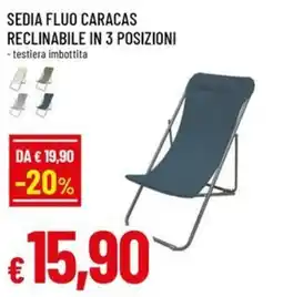 A&O Sedia Fluo Caracas offerta
