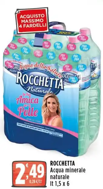 Rocchetta acqua minerale naturale