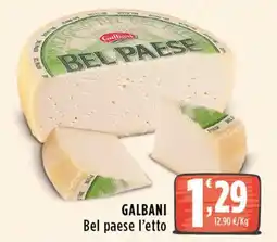Rossotono Carrefour Galbani bel paese offerta