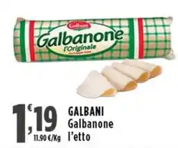 Rossotono Carrefour Galbani galbanone offerta