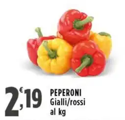 Rossotono Carrefour Peperoni gialli/rossi offerta