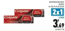 Conad Superstore Dentifricio max white colgate offerta