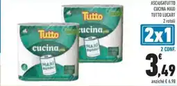 Conad Superstore Asciugatutto cucina maxi tutto lucart offerta