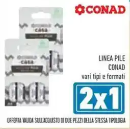 Conad Superstore Linea pile conad offerta