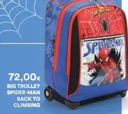 Ipercoop BIG TROLLEY SPIDER-MAN BACK TO CLIMBING offerta