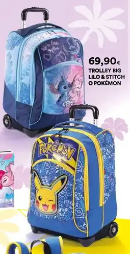 Ipercoop Trolley Big Lilo & Stitch o Pokémon offerta