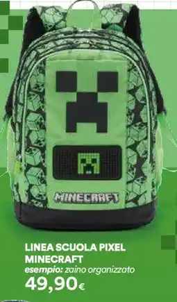 Ipercoop LINEA SCUOLA PIXEL MINECRAFT offerta