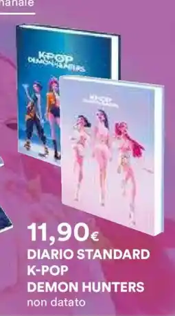 Ipercoop DIARIO STANDARD K-POP DEMON HUNTERS offerta