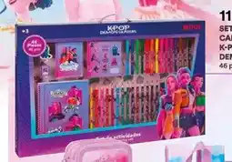Ipercoop Set colore cancelleria k-pop demon hunters offerta