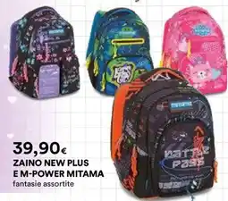 Ipercoop ZAINO NEW PLUS E M-POWER MITAMA offerta