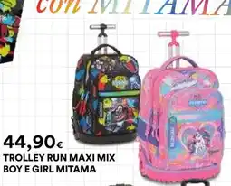 Ipercoop Trolley Run Maxi Mix Boy E Girl Mitama offerta