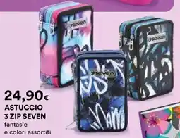 Ipercoop ASTUCCIO 3 ZIP SEVEN offerta