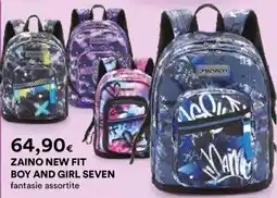 Ipercoop ZAINO NEW FIT BOY AND GIRL SEVEN offerta