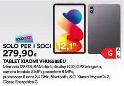 Ipercoop TABLET XIAOMI VHU6588EU offerta