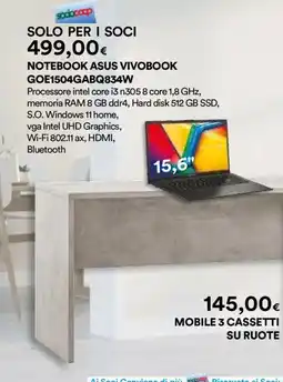 Ipercoop NOTEBOOK ASUS VIVOBOK offerta