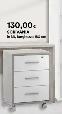 Ipercoop Scrivania in kit, lunghezza offerta