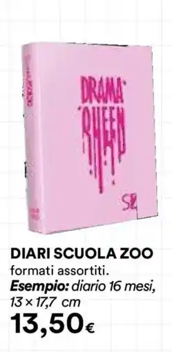 Ipercoop DIARI SCUOLA ZOO offerta