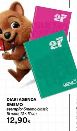 Ipercoop DIARI AGENDA SMEMO offerta