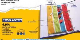 Ipercoop BUSTA ASTUCCIO 4 ANELLI ONE COLOR offerta