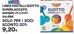 Ipercoop LINEA PASTELLI GIOTTO SUPERLACCATO offerta