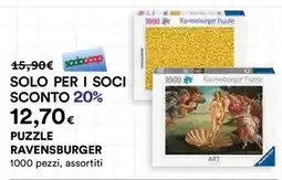 Ipercoop Puzzle Ravensburger offerta