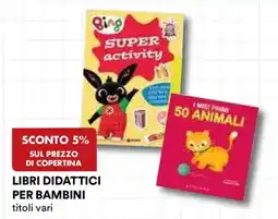 Ipercoop Libri didattici per bambini offerta