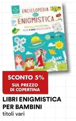Ipercoop Libri enigmistica per bambini offerta