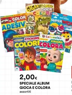 Ipercoop SPECIAL ALBUM GIOCA E COLORA offerta