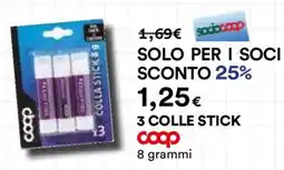 Ipercoop Colle stick Coop offerta