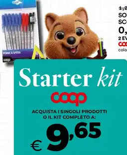 Ipercoop Starter kit coop offerta