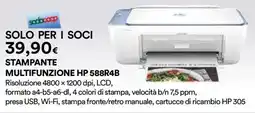 Ipercoop STAMPANTE MULTIFUNZIONE HP 588R4B offerta