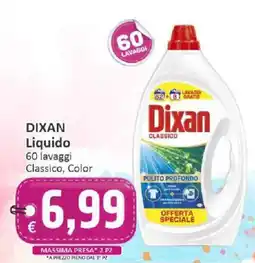 Paghi Poco Dixan Liquido Classico, Color offerta