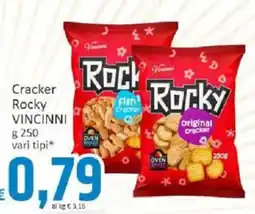 Paghi Poco Cracker Rocky VINCINNI offerta