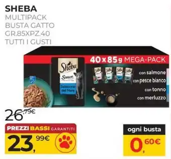 Arcaplanet Sheba Multipack Busta Gatto offerta