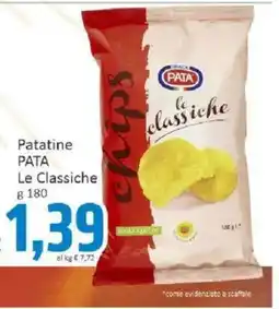 Paghi Poco Patatine PATA Le Classiche offerta