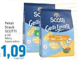 Paghi Poco Petali Snack SCOTTI offerta