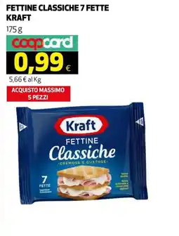 Ipercoop Fettine Classiche Kraft offerta