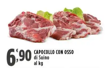 Rossotono Carrefour Capocollo con osso di suino offerta