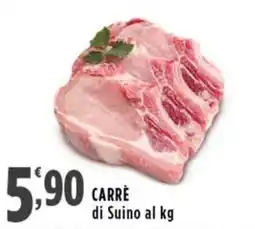 Rossotono Carrefour Carrè di suino offerta