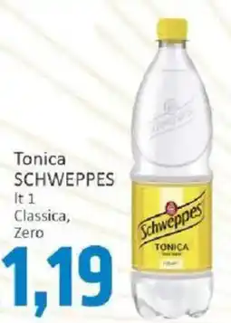 Paghi Poco Tonica SCHWEPPES offerta