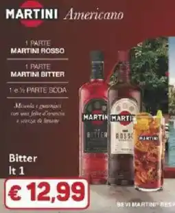 Paghi Poco Martini Americano offerta
