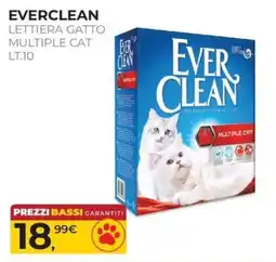Arcaplanet Everclean Lettiera Gatto Multiple Cat offerta
