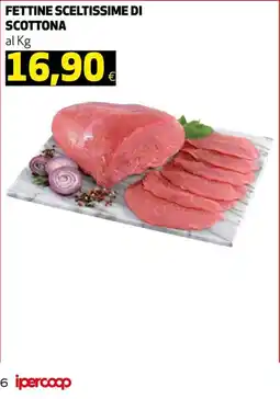 Ipercoop Fettine sceltissime di scottona offerta