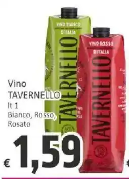 Paghi Poco Vino TAVERNELLO offerta