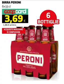 Ipercoop Birra Peroni offerta