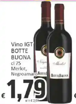 Paghi Poco Vino IGT BOTTE BUONA offerta